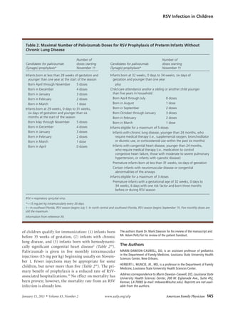 RSV infection in children | PDF