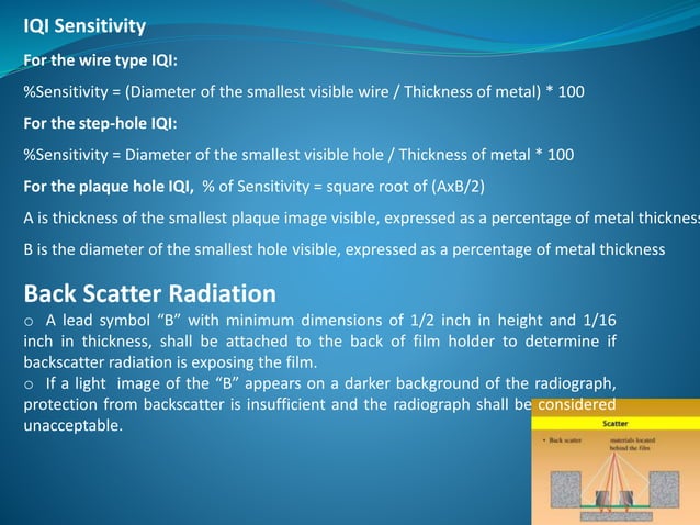 Radiography Testing Presentation | PPTX | Cameras and Camcorders ...