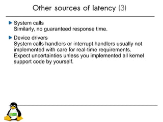 Making Linux do Hard Real-time | PDF