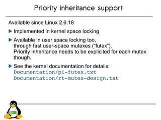 Making Linux do Hard Real-time | PDF