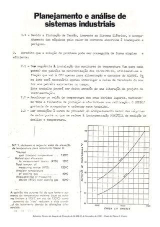 Relatório Técnico de Atuação da Proteção do 04-MK-01 de Novembro de 1980 – Paulo de Tharso S. Castro
 