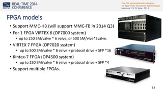 Opal R/t Models OPAL-RT RT14: MMC in RT-LAB | PDF