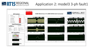 Application 2: model3 3-ph fault1
 