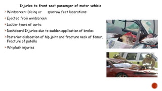 Dicing Injuries Rta | PPT