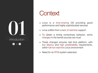 Real Time Application Interface for Linux | PDF