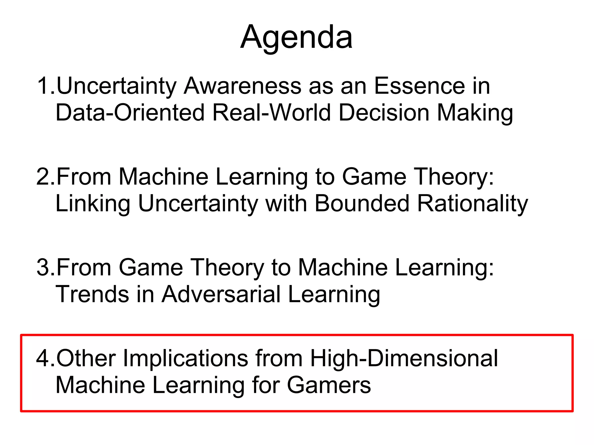 Why most are saddle points?
● See spectrum of Hessian matrices of a random-
drawn non-linear function from a Gaussian process.
Local minima: every
eigenvalue is positive.
Local maxima: every
eigenvalue is negative.
Univariate Function
Saddle point: both
positive & negative
eigenvalues exist.
● In high-dimensional function, Hessian contains both
positive & negative eigenvalues with high probability.
Bivariate Function
https://en.wikipedia.org/wiki/Saddle_point
 