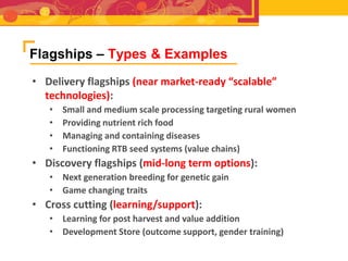 RTB - Presentation for Discussion with Donors and Partners - June 2013