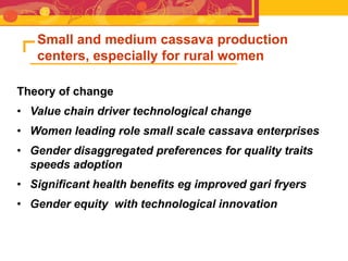 RTB - Presentation for Discussion with Donors and Partners - June 2013