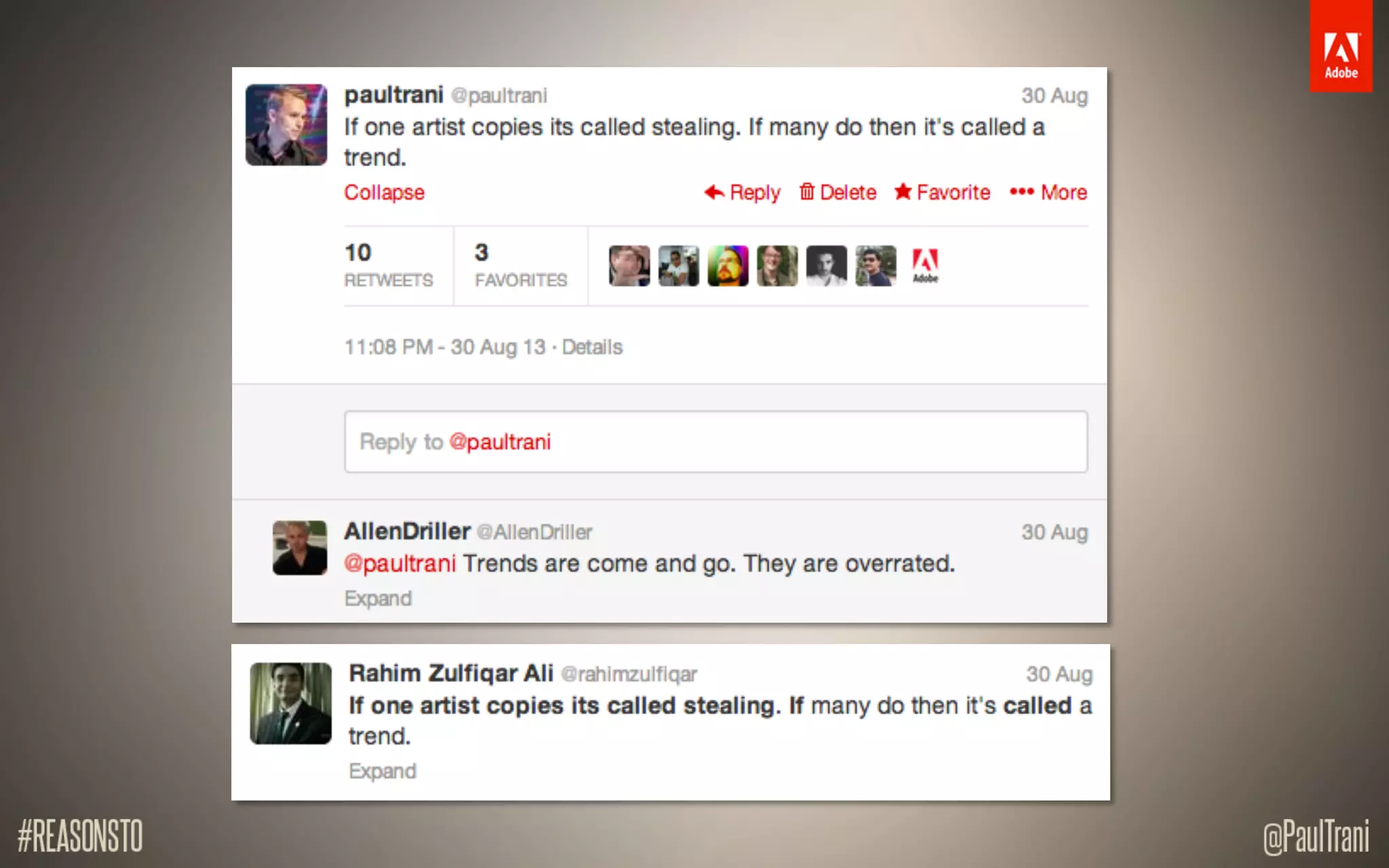 Creativity and Tools