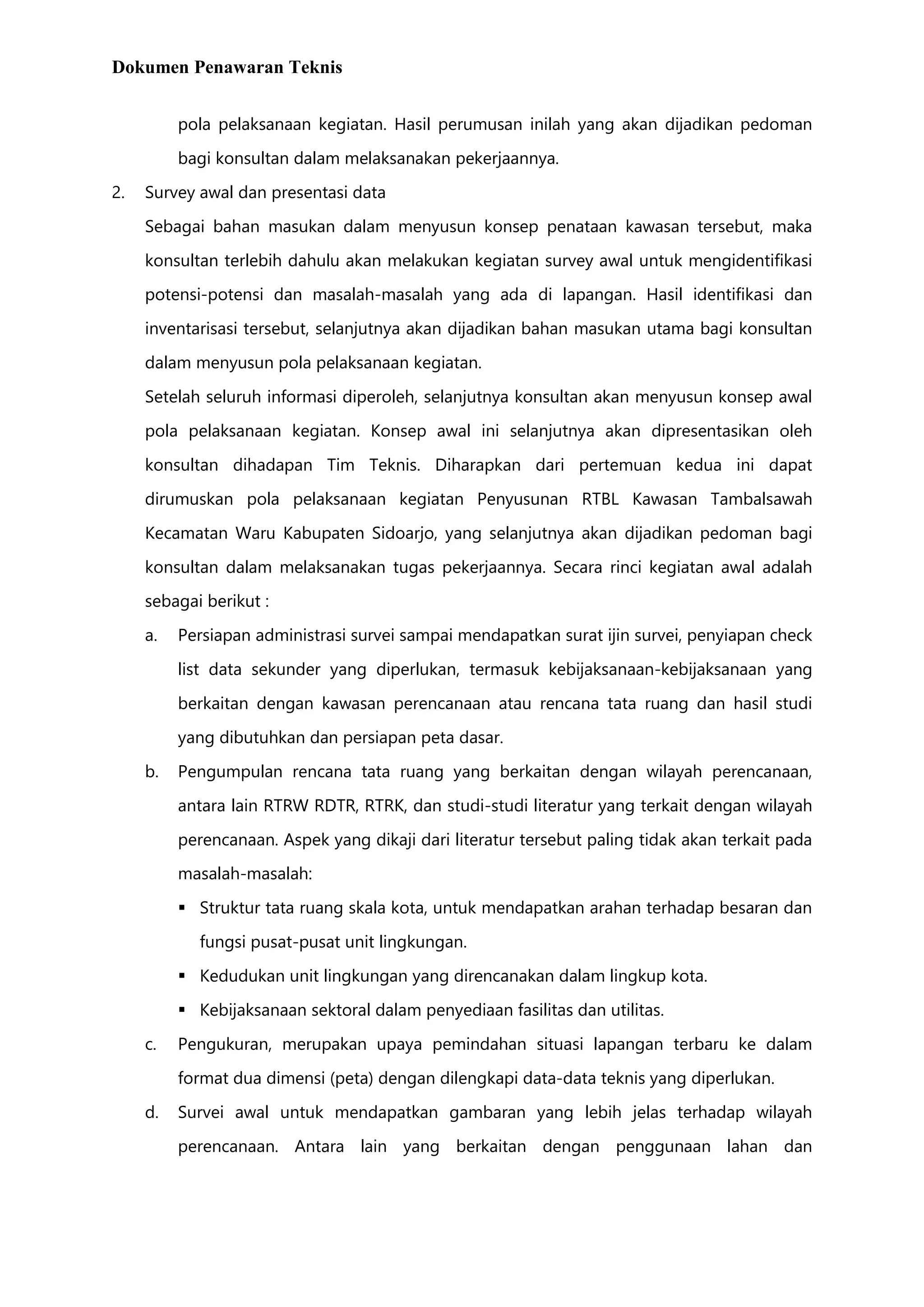 Usulan Rtbl rtbl PENDEKATAN, METODOLOGI & PROGRAM KERJA.doc
