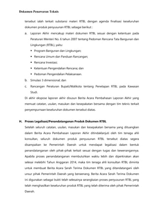 Usulan Rtbl rtbl PENDEKATAN, METODOLOGI & PROGRAM KERJA.doc