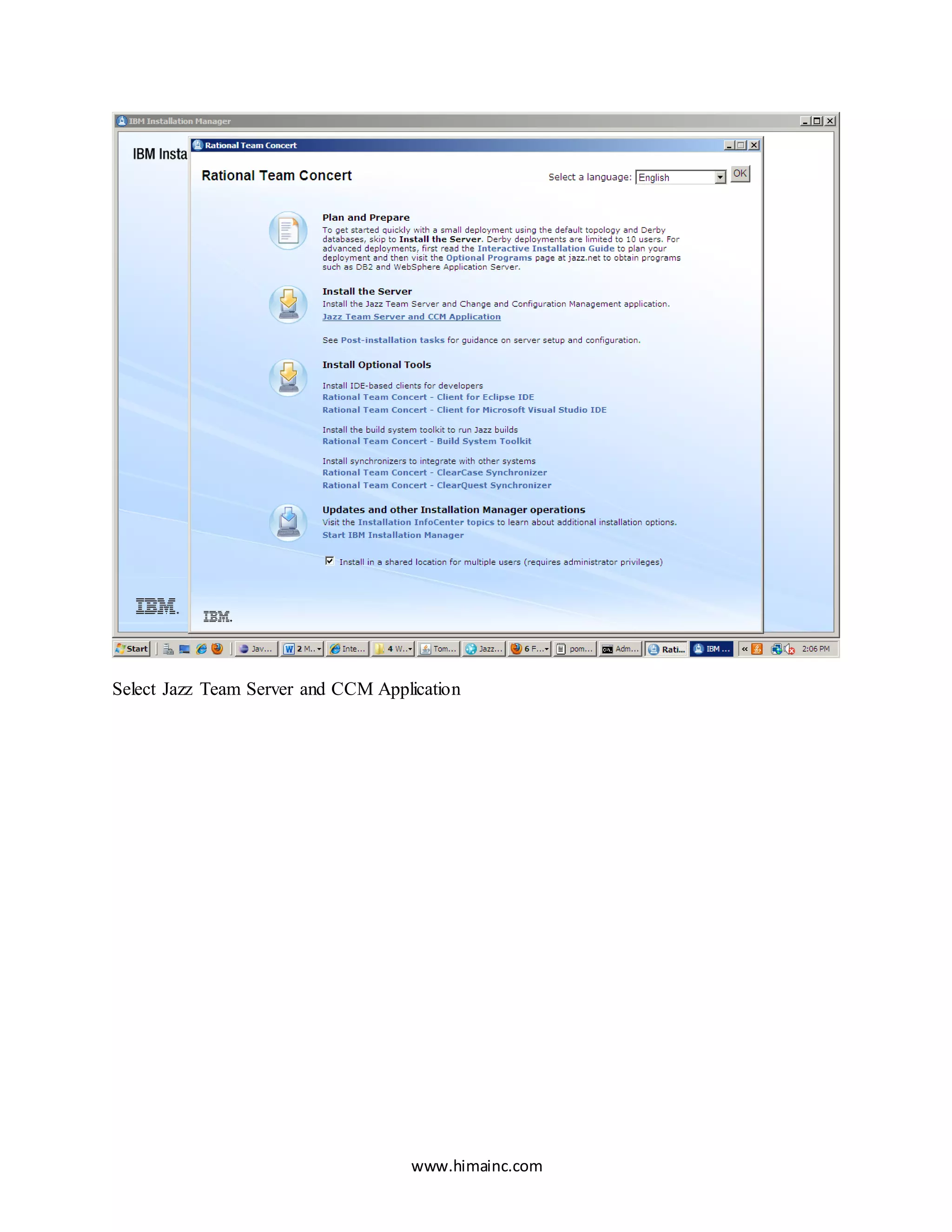 Rational Team Concert (RTC) installation and setup guide | PDF