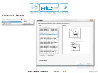 Don’t waste, Re-use!
By Eldad AsoulinFAIRWEATHER PROBERTS ARCHITECTS
 