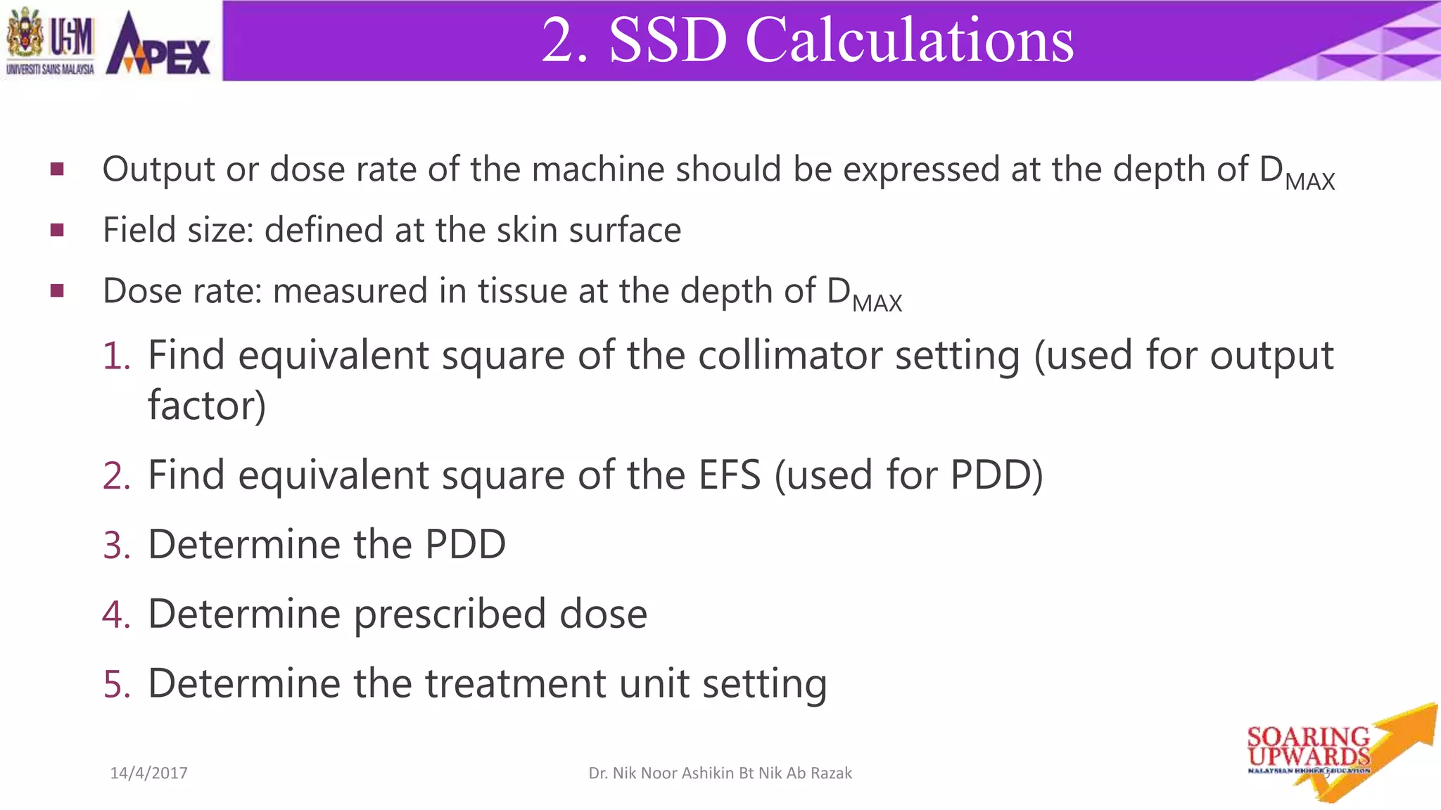 RADIOTHERAPY CALCULATION | PPTX