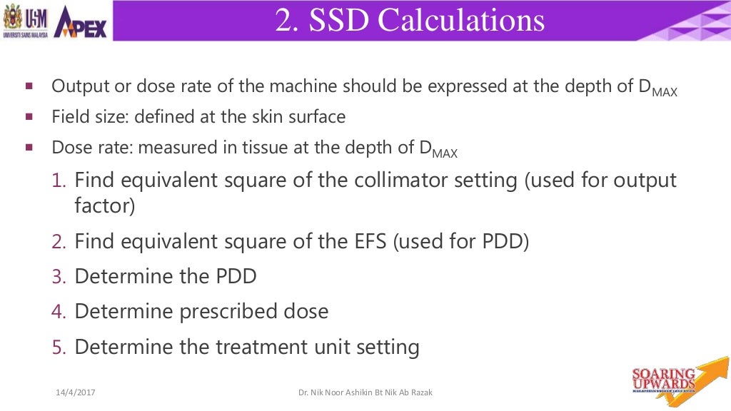 RADIOTHERAPY CALCULATION