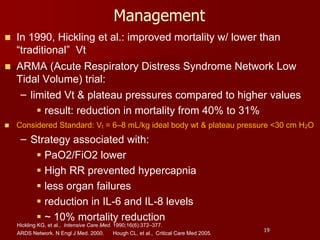 RTC ARDS.ppt | Lung and Respiratory Health | Diseases and Conditions