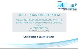Elephants
Chris Razzell & Jason Howden
 