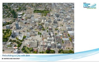 Rebuilding a City with BIM
 