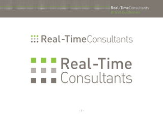 :: 3 :: 
Real-TimeConsultants 
Brand Guidelines 
 