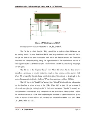 Solar Rtc Solution Block Diagram Automatic solar LED street light automation by using RTC and I2C ...