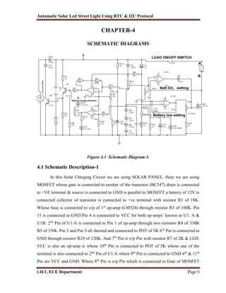Solar Rtc Solution Block Diagram Automatic solar LED street light automation by using RTC and I2C ...