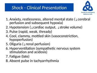 RTC SHOCK in trauma is dangerous and can kill | PPTX