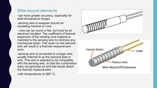 Rtd (resistance temperature detector) | PPTX