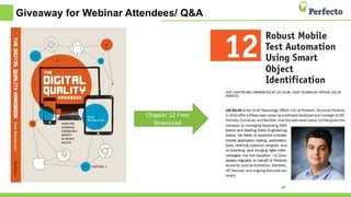 Giveaway for Webinar Attendees/ Q&A
Chapter 12 Free
Download
 