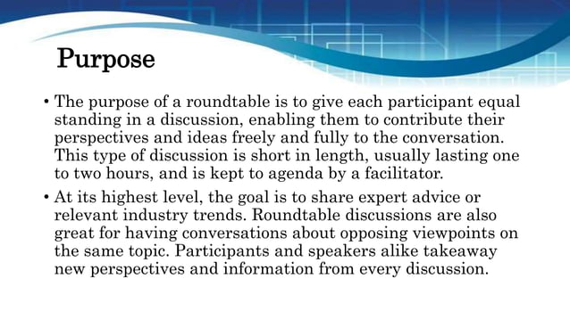 Round Table Discussion PPT GROUP 11 pptx round-table-discussion-ppt-group-11-pptx