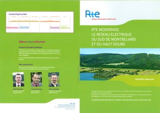 Rte modernise le réseau électrique du sud de Montbéliard et du Haut Doubs