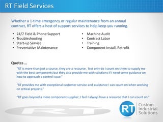 Rt Engineering - About Us | PDF