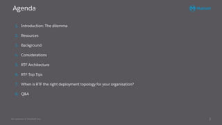 MuleSoft Runtime Fabric (RTF): Foundations  : MuleSoft Virtual Muleys Meetups