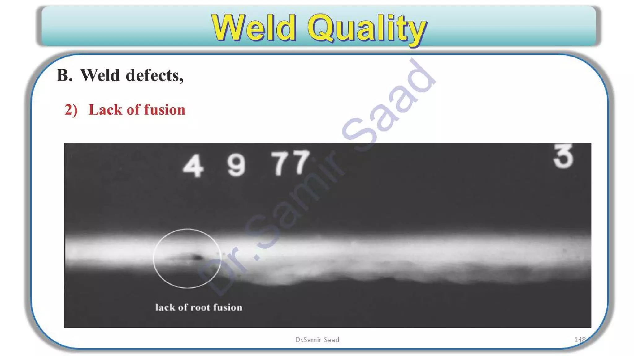ASNT Radiographic Film Interpretation (RTFI) Notes-Dr. Samir Saad