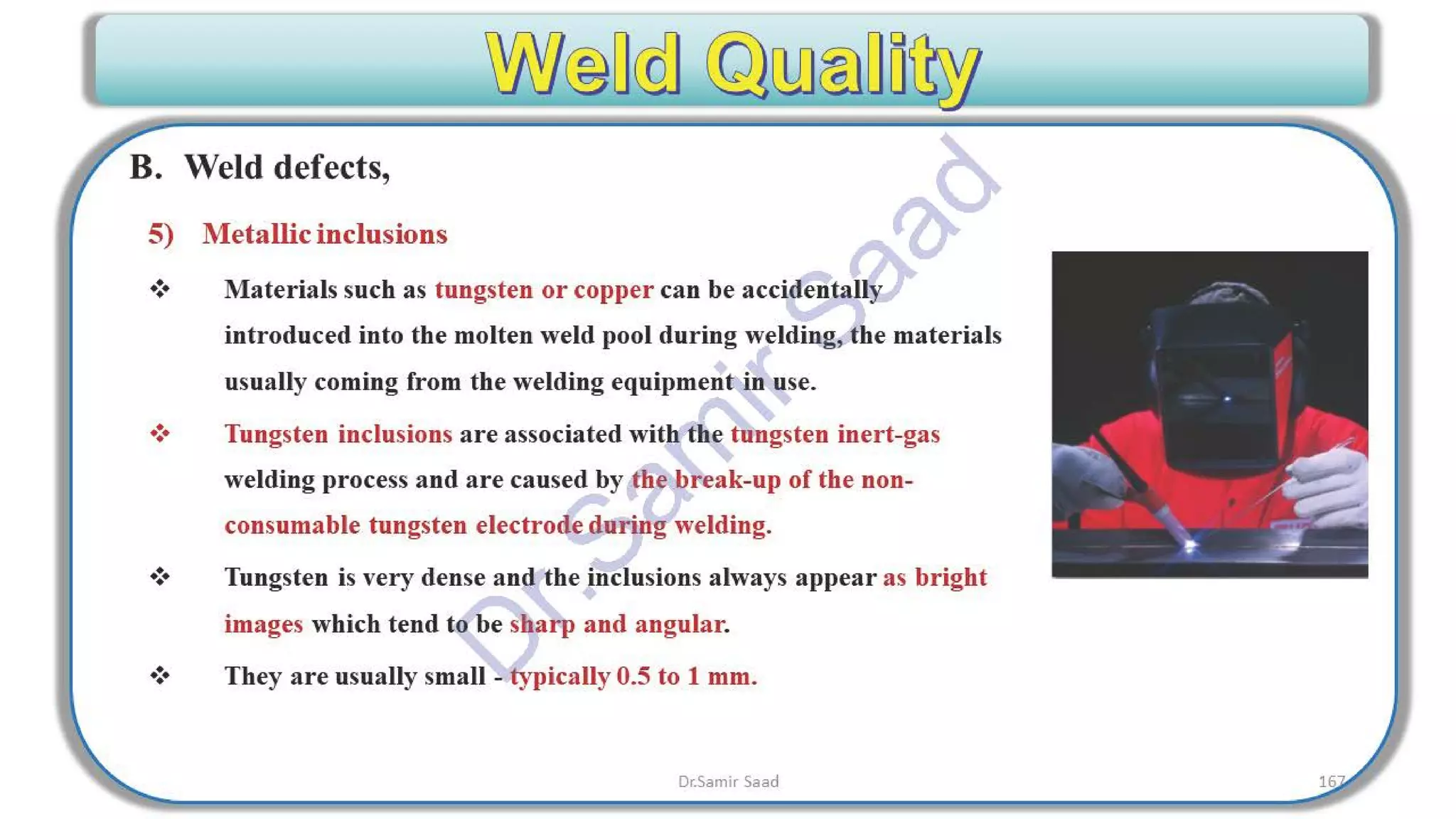 ASNT Radiographic Film Interpretation (RTFI) Notes-Dr. Samir Saad