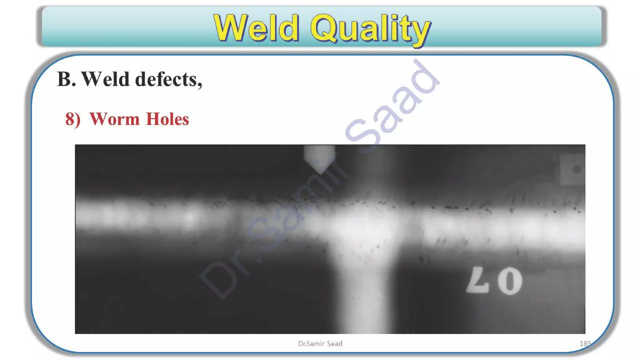ASNT Radiographic Film Interpretation (RTFI) Notes-Dr. Samir Saad