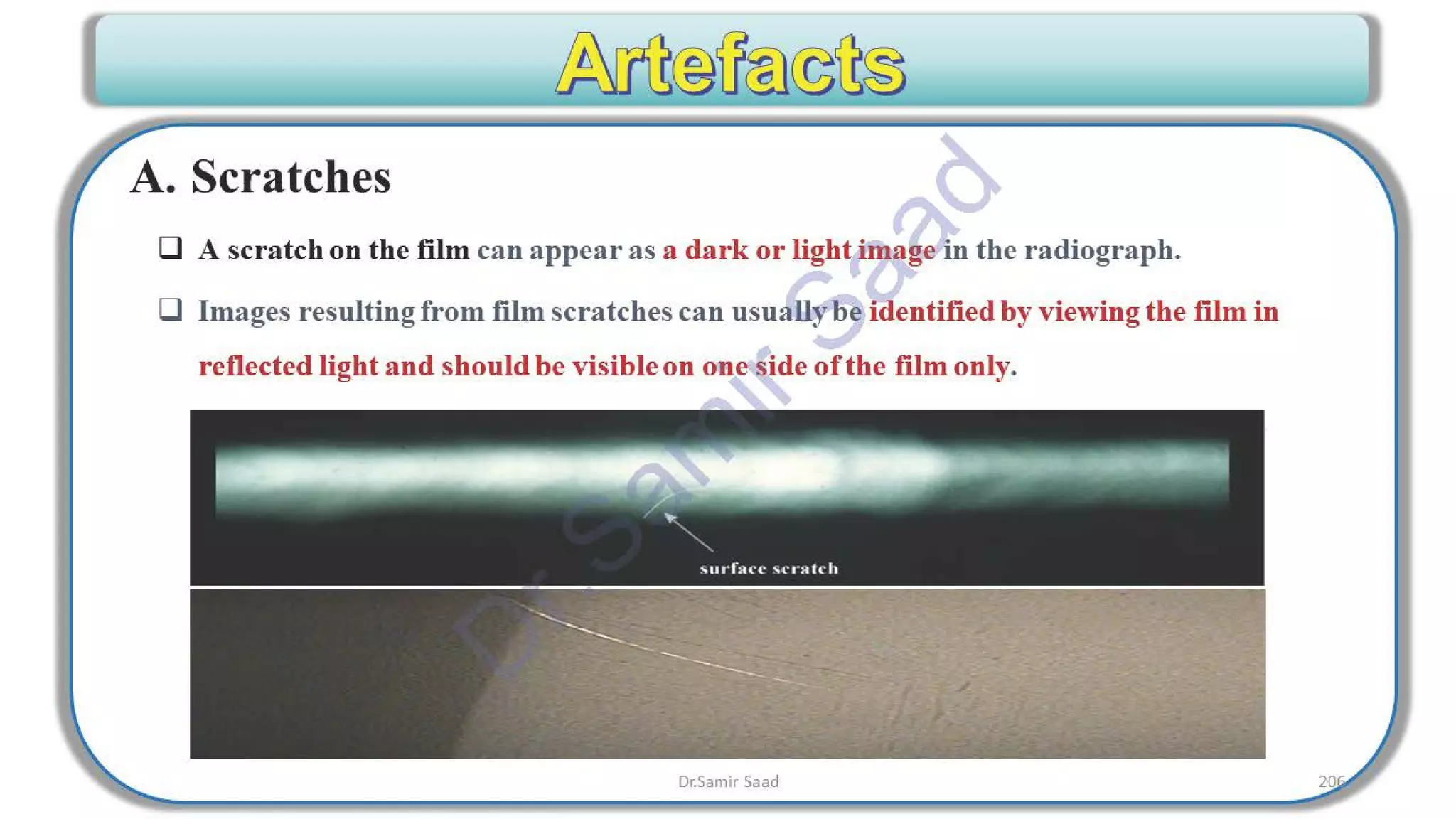 ASNT Radiographic Film Interpretation (RTFI) Notes-Dr. Samir Saad