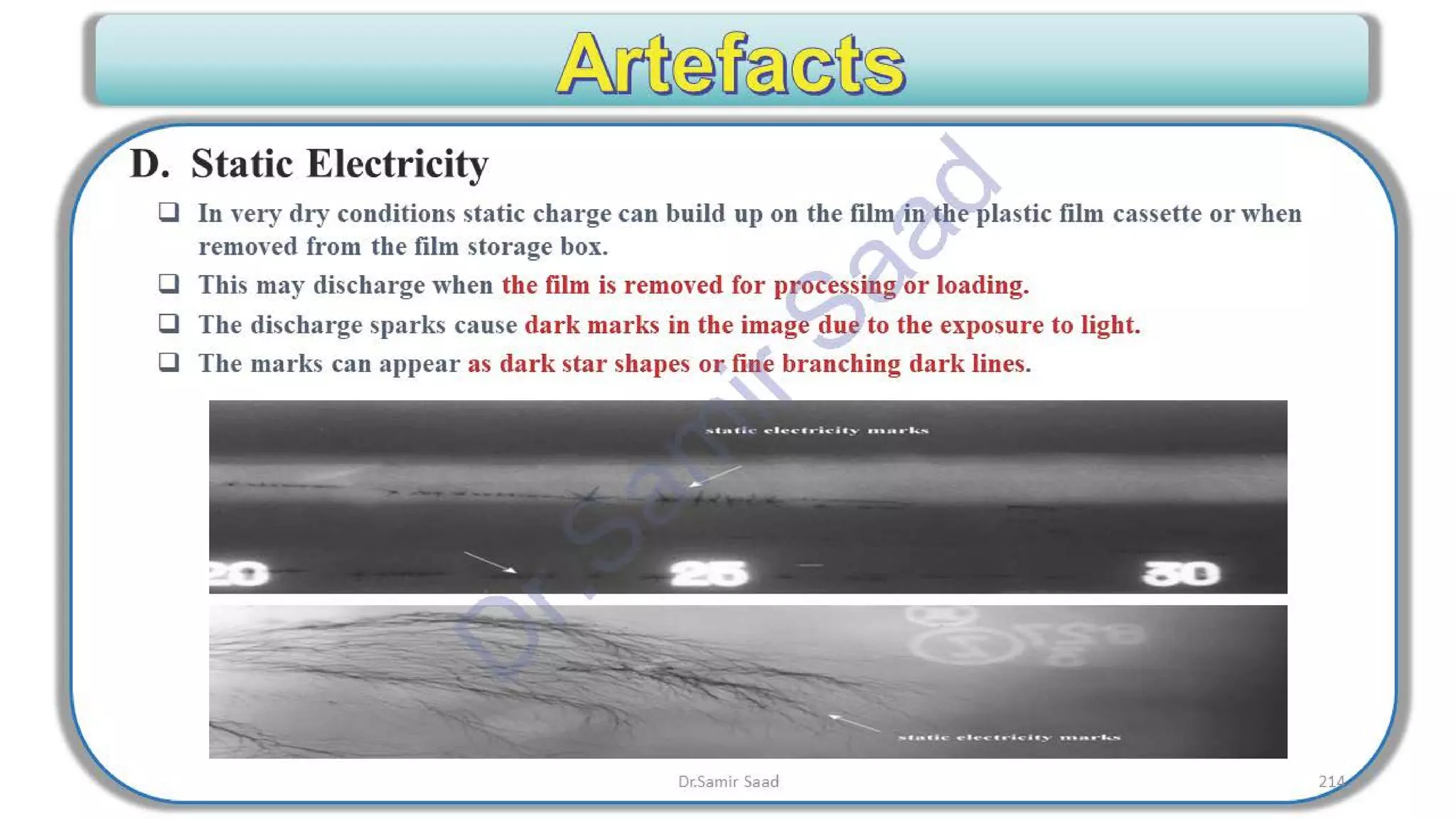 ASNT Radiographic Film Interpretation (RTFI) Notes-Dr. Samir Saad