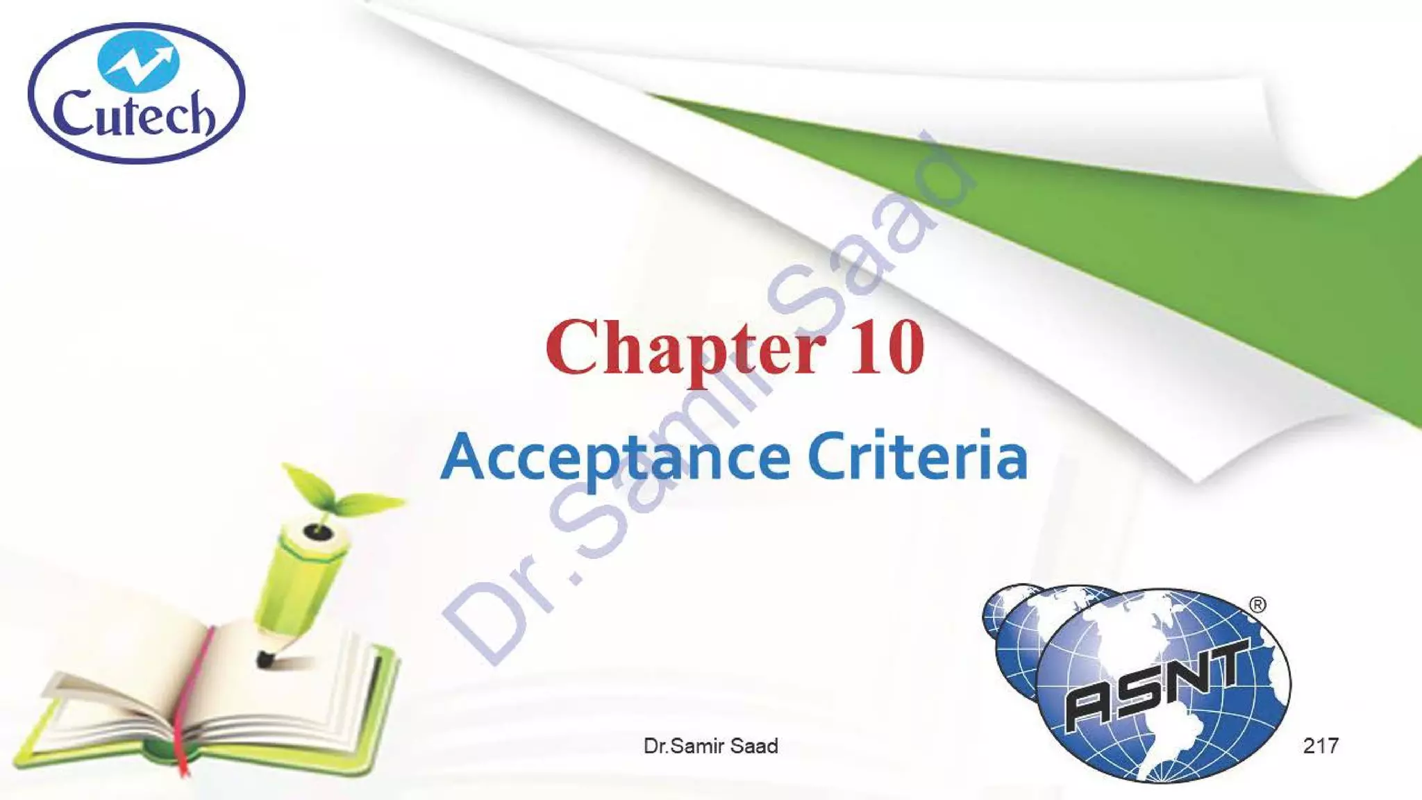 ASNT Radiographic Film Interpretation (RTFI) Notes-Dr. Samir Saad