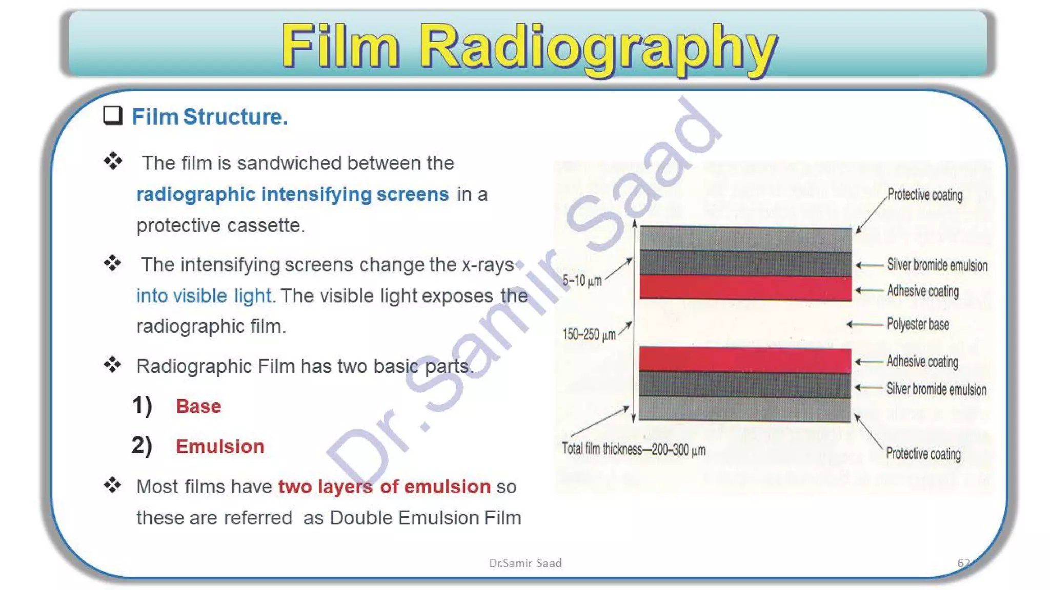 ASNT Radiographic Film Interpretation (RTFI) Notes-Dr. Samir Saad