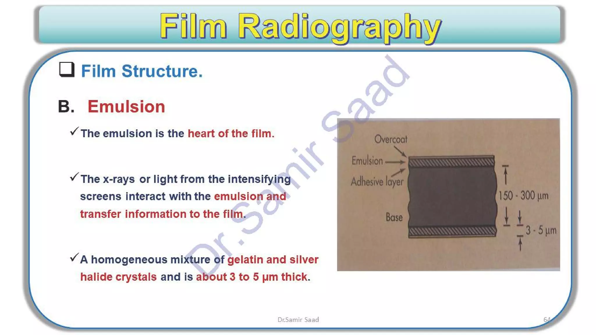 ASNT Radiographic Film Interpretation (RTFI) Notes-Dr. Samir Saad