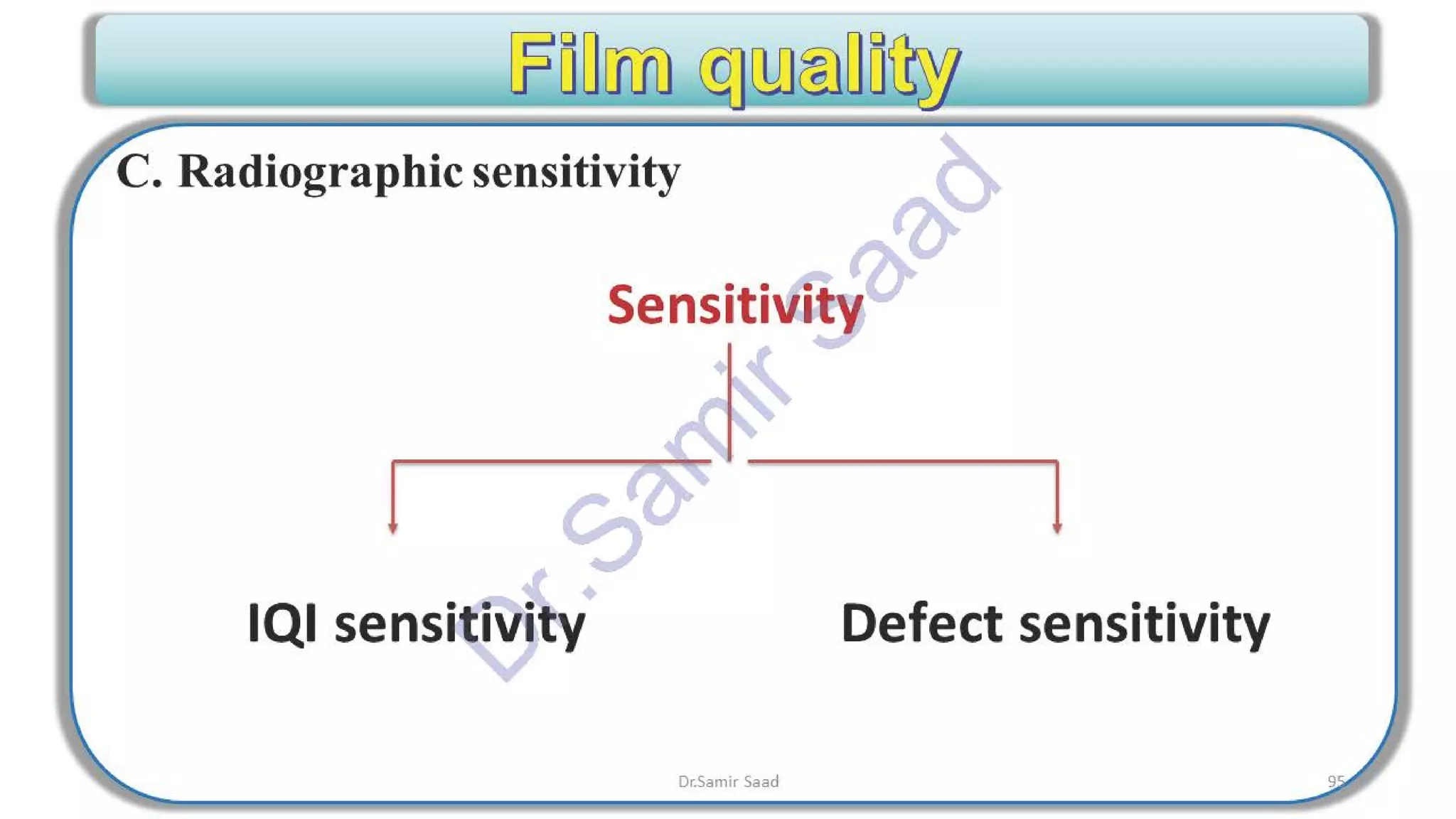 ASNT Radiographic Film Interpretation (RTFI) Notes-Dr. Samir Saad