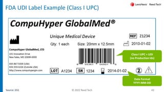 Udi Format Examples UDI - US vs EU: What You Need to Know | PDF
