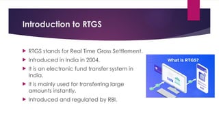 Comprehensive Overview of RTGS: India's High-Value Real-Time Payment ...