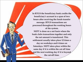 RTGS & NEFT by ROHAN PRAKASH @ BMSB | PPT