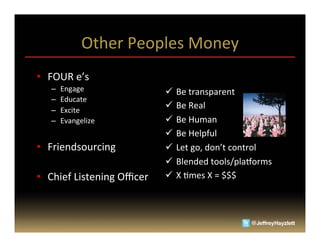 !)*+(%W+'>#+/%1'"+$%
•! X!H7%+/%
    –!   E"C-C+%            !! ,+%)(-"/>-(+")%
    –!   E034-)+%
    –!   Ei4?)+%
                            !! ,+%7+-#%
    –!   E.-"C+#?D+%        !! ,+%Y3N-"%
%                           !! ,+%Y+#>&3#%
•! X(?+"0/'3(4?"C%          !! F+)%C'=%0'")%4'")('#%
                            !! ,#+"0+0%)''#/q>#-t'(N/%
•! O*?+&%F?/)+"?"C%!s4+(%   !! u%AN+/%u%g%vvv%
%
%
%
 