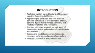 apple company presentation | PPTX