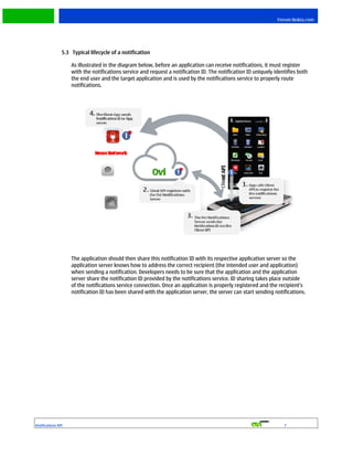 Forum.Nokia.com




                5.3 Typical lifecycle of a notification

                    As illustrated in the dia...