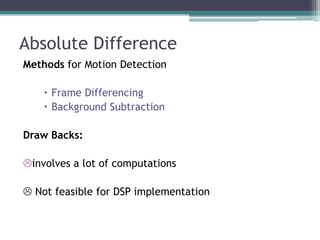 Real Time Object Tracking | PPTX