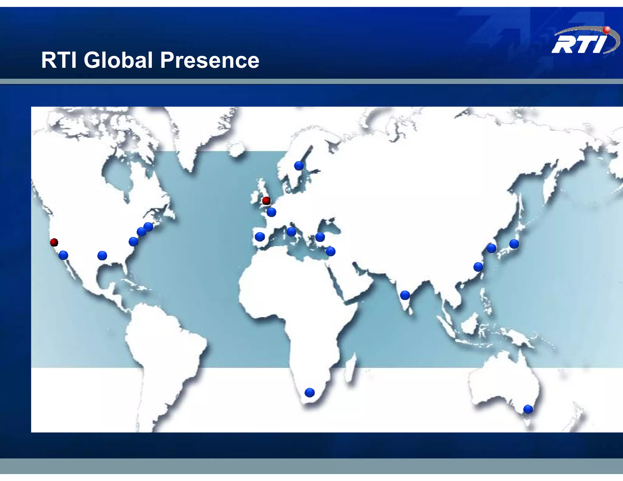 RTI Global Presence
 