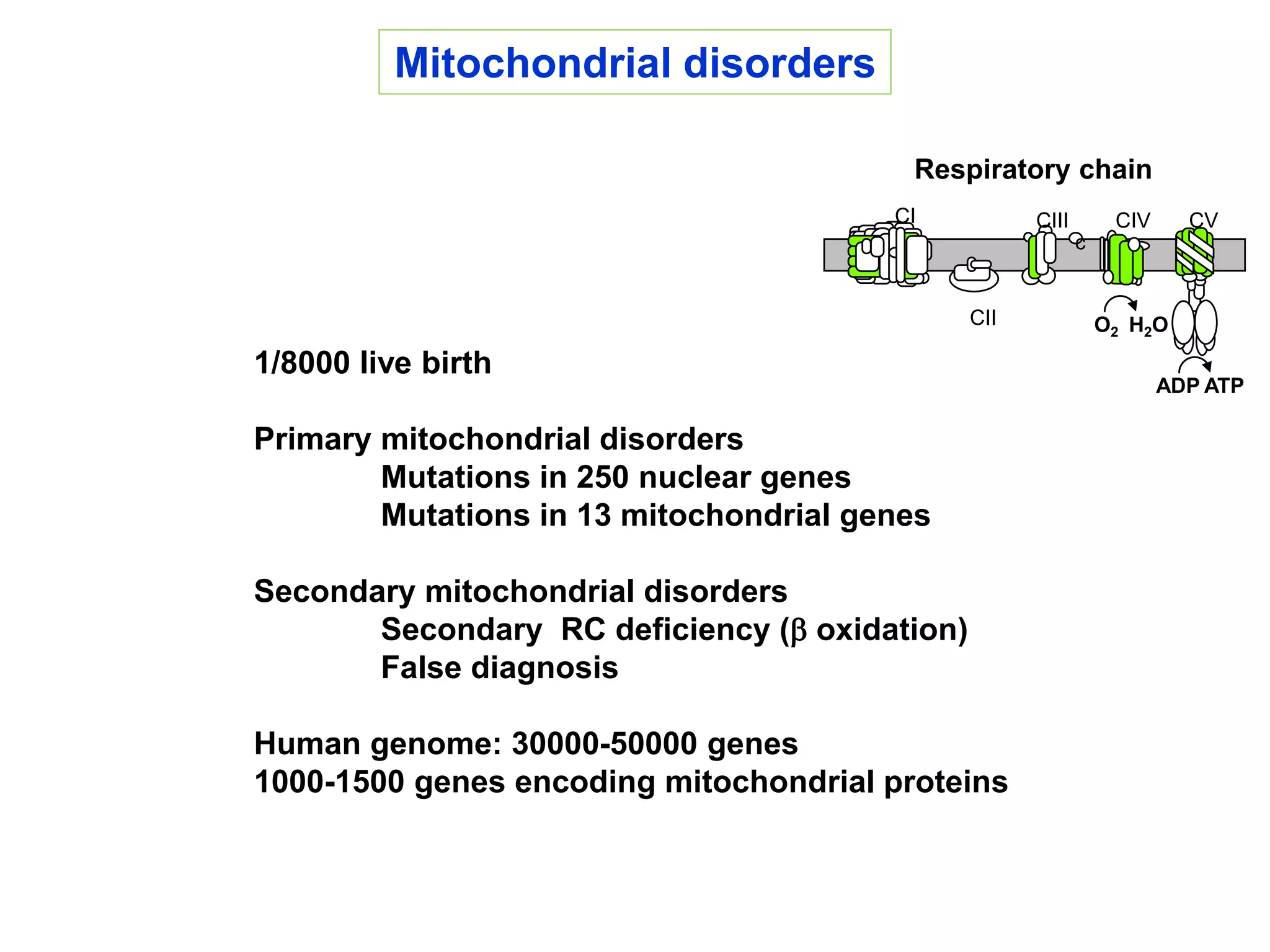 GENETIC HETEROGENEITY OF MITOCHONDRIAL DISORDERS - Agnès Rötig | PPTX